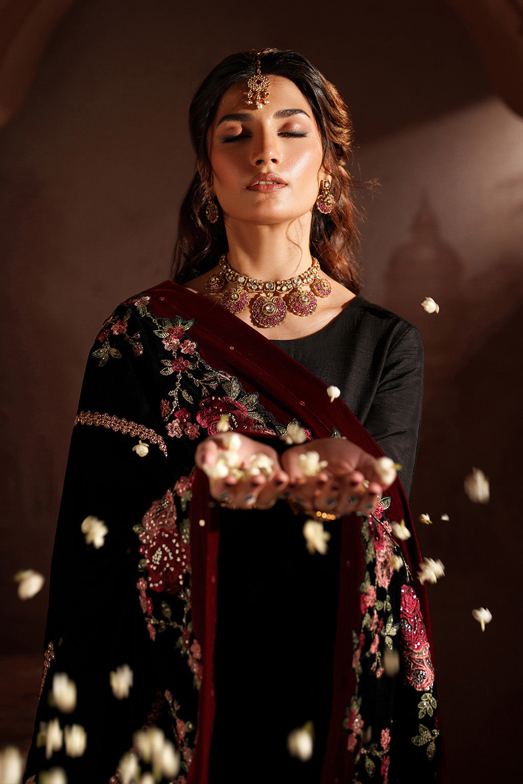 IV-59 راگنی EMBROIDERED VELVET