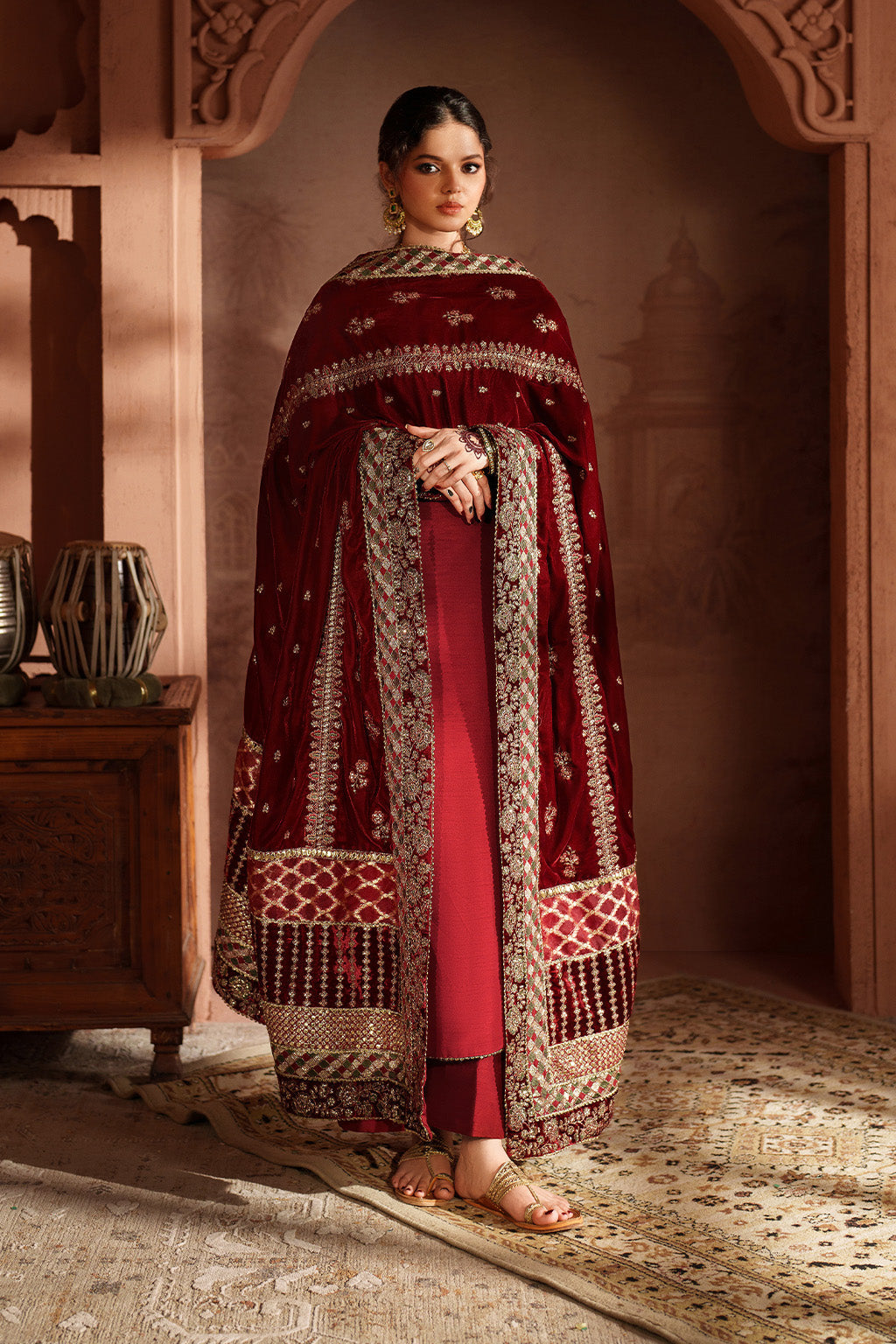 IV-56 راگنی EMBROIDERED VELVET